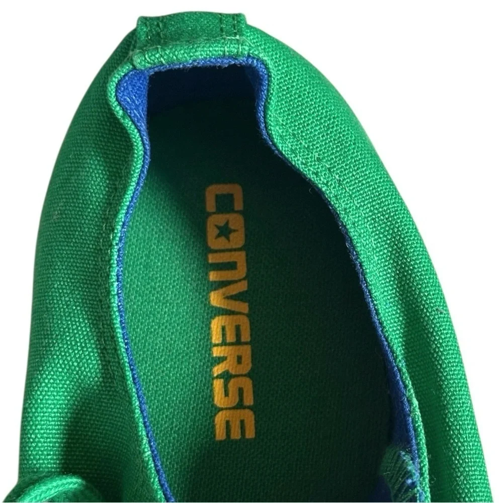 Converse Chuck Taylor All Star Low Top Brazil Flag Green Sneakers Unisex 7 9 NWT